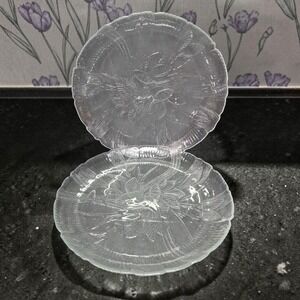Arcoroc Canterbury Crocus Dinner Plates, Set of 2,‎ Vintage Floral Dinnerware
